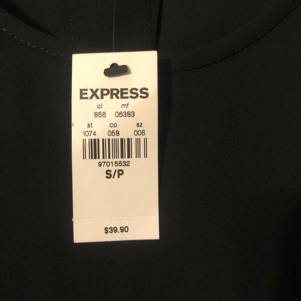 Express Split Back Tank Small Nwt - image 3